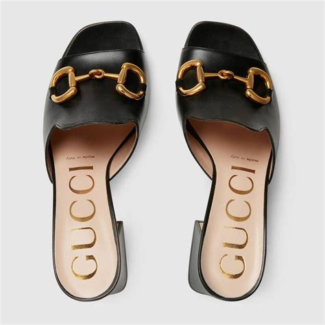 gucci sandals horsebit|high heel gucci sandals women.